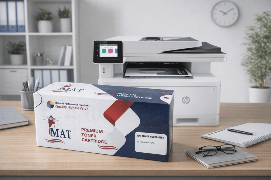 حبر MAT TONER W2033/415A ارجواني/MAGENTA