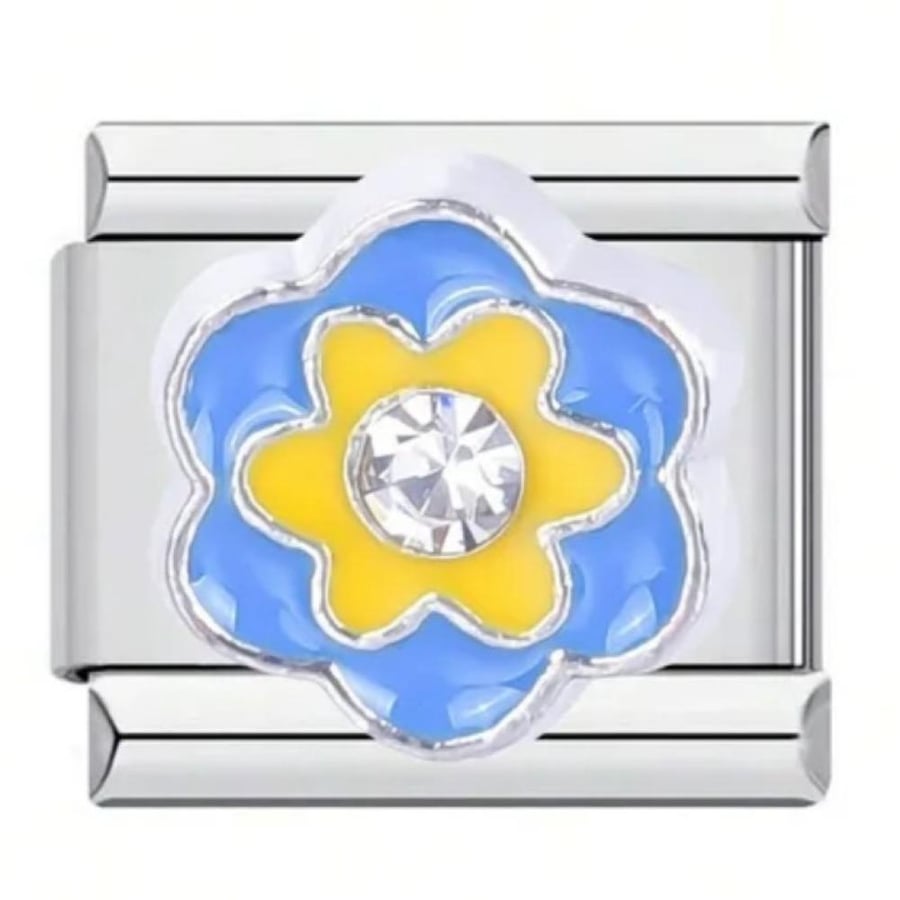 Charmers the colorful flower - silver