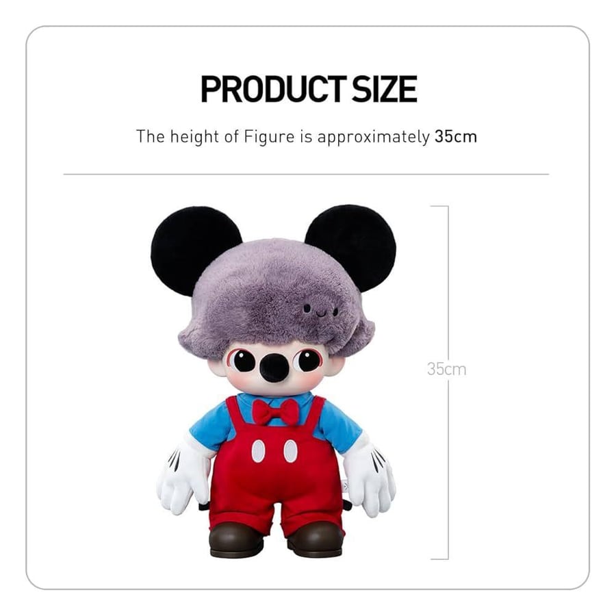 ديمو وورلد ميكي شنطة ظهر - Dimoo World Mickey Plush Bag