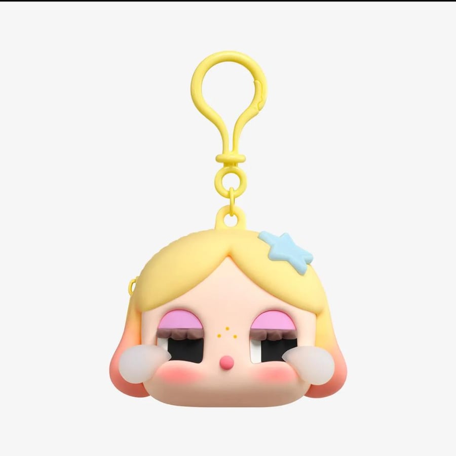 كراي بيبي شايني شايني الشقراء (شنطة سماعات) - (Crybaby Shiny Shiny Gold (Earphone Case