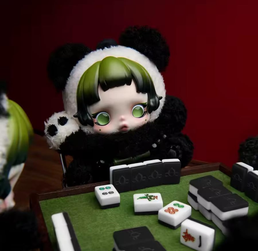 سكول باندا الباندا الكسلان - Skullpanda Lazy Panda Pendant