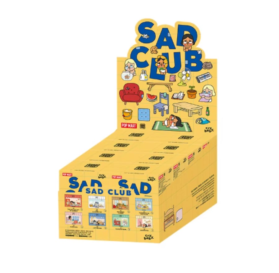 ساد كلب كراي بيبي -  Sad Club Crybaby Blind Box