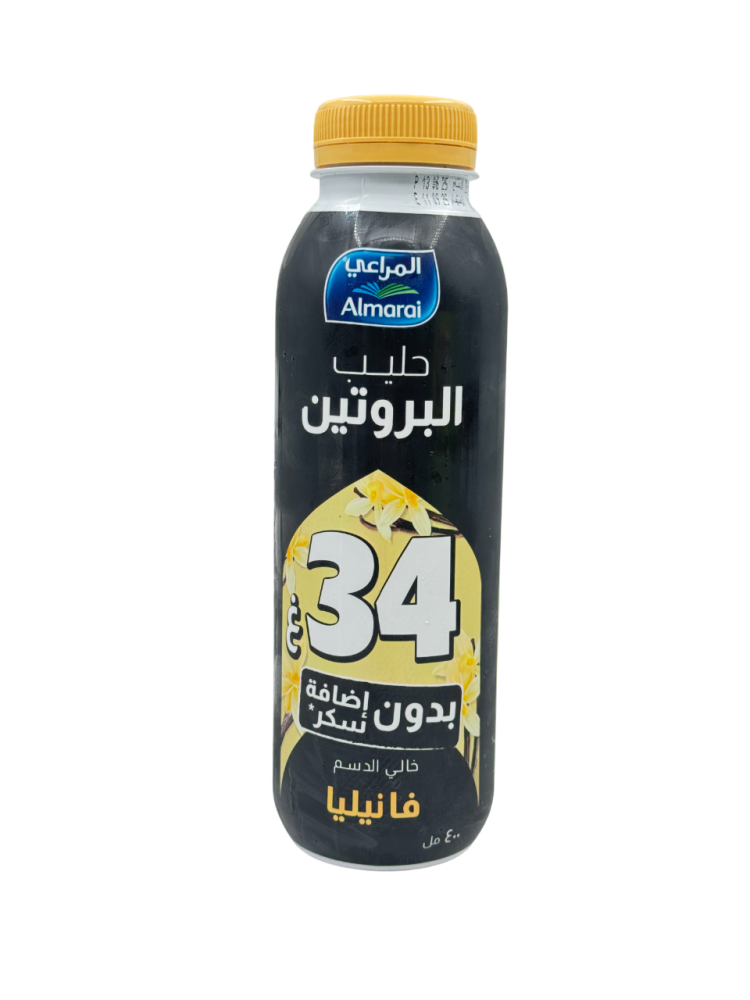المراعي حليب البروتين بالفانيليا 400مل