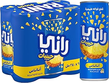 راني شراب الأناناس حبيبيات 240 مل شد 6