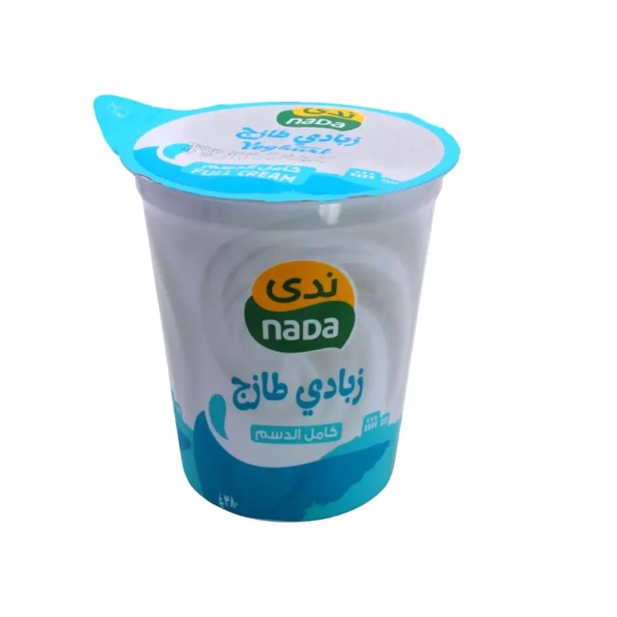 ندى زبادي كامل الدسم 380غ