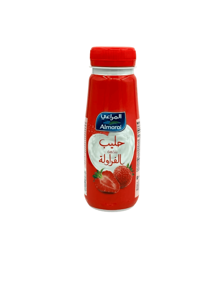 المراعي حليب بنكهة  الفراولة 225مل