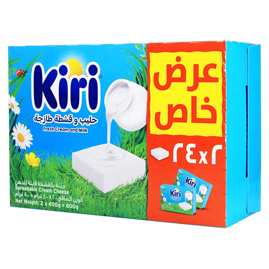 كيري جبنة 400غ*2 عرض خاص