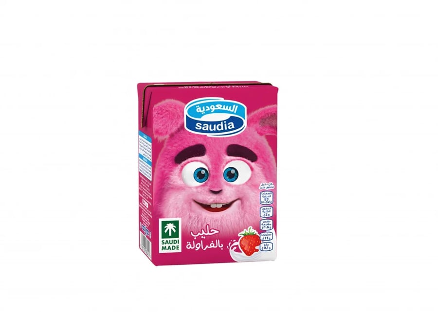 السعودية حليب فراولة 200 مل