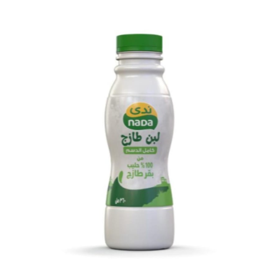 ندى لبن كامل الدسم 360 مل
