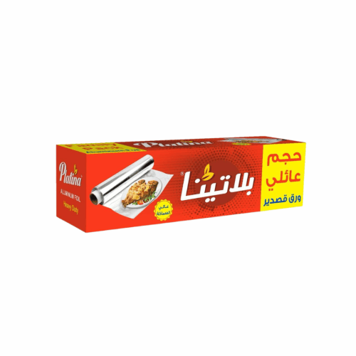 بلاتينا ورق قصدير حجم عائلي 30سم 55 متر