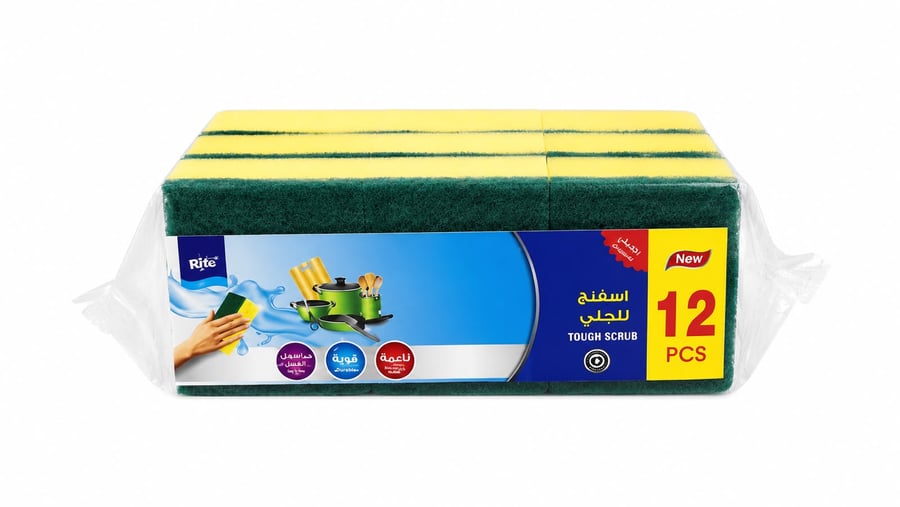 رايت ليف مواعين اسفنجيات 12 حبة