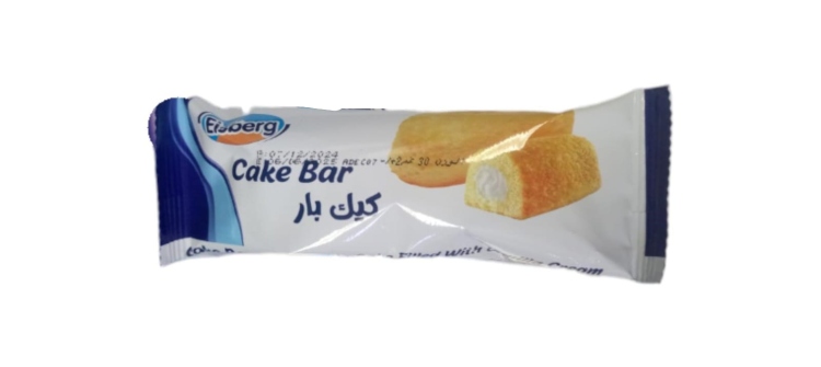 كيك بار فانيلا وكاكو ايسبيرج محشو بكريمة 30غ