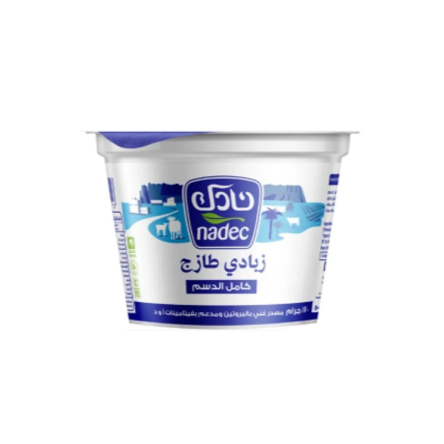نادك زبادي كامل الدسم 170غ
