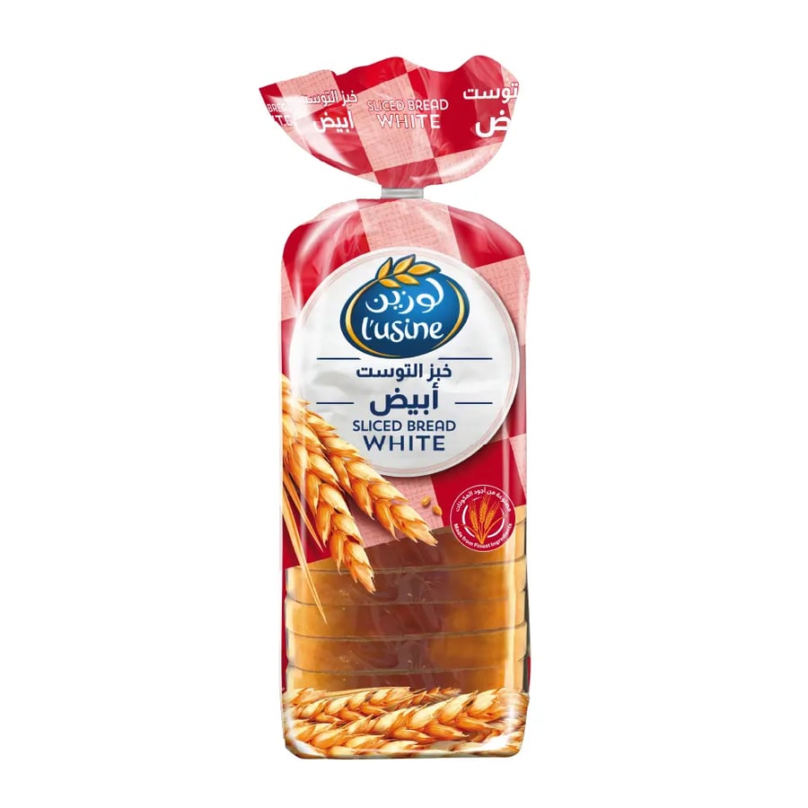 لوزين خبز توست أبيض 600غ