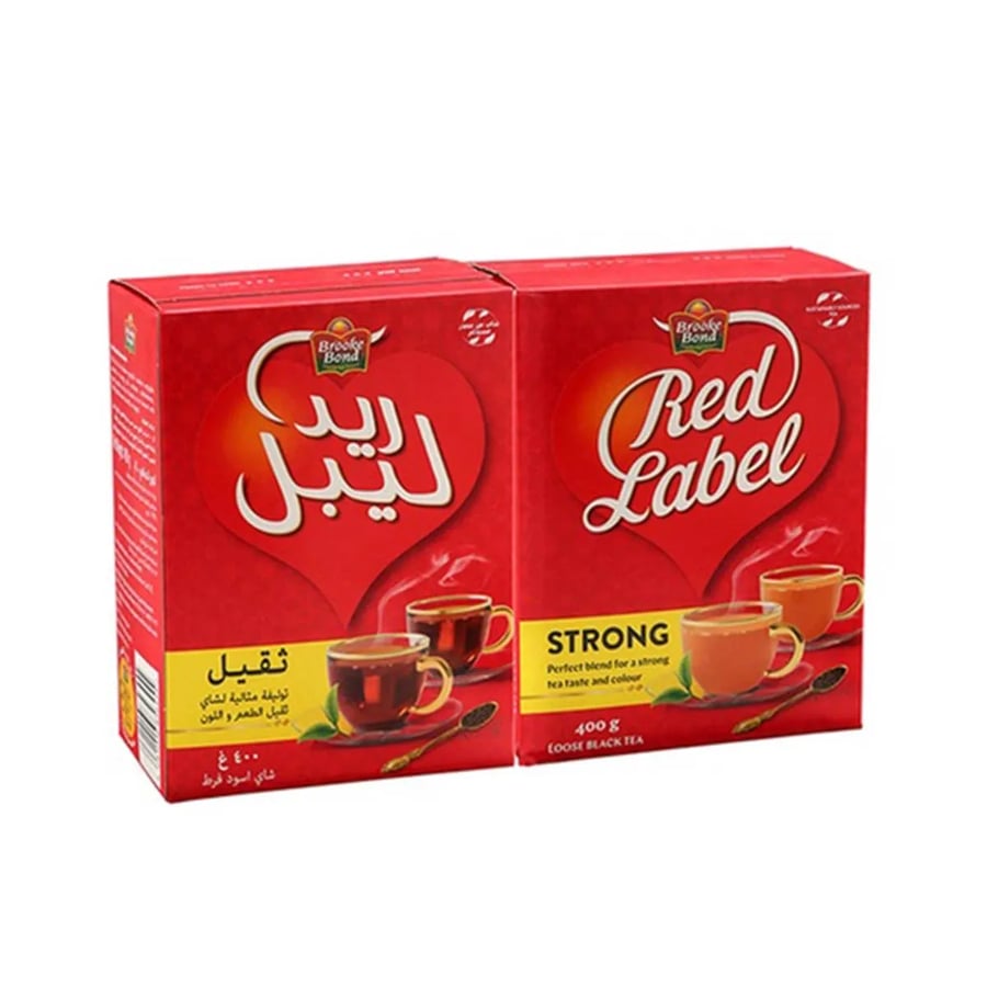 ريد لايبل شاي ثقيل 400غ + 400غ