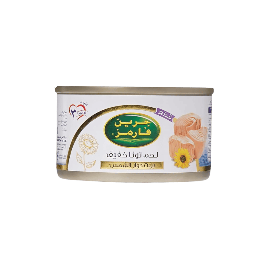 جرين فارمز لحم تونا قطع 80غ
