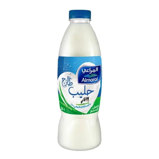 المراعي حليب كامل الدسم 1 لتر