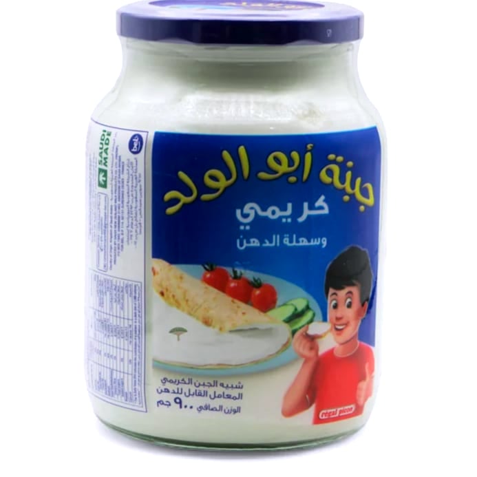 أبو ولد جبن سائلة شبيه زجاج 900غ