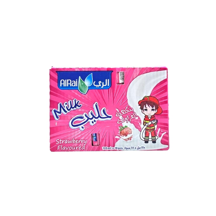 الري حليب فراولة 125 مل شد18
