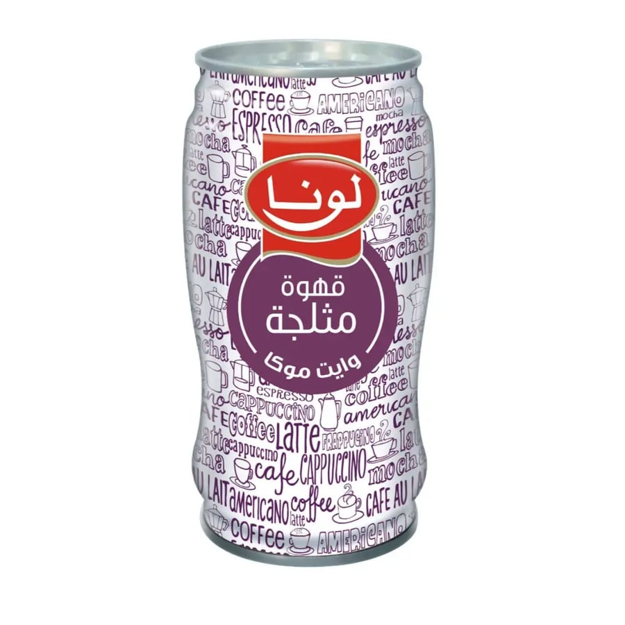 لونا قهوة مثلجة وايت موكا 240مل