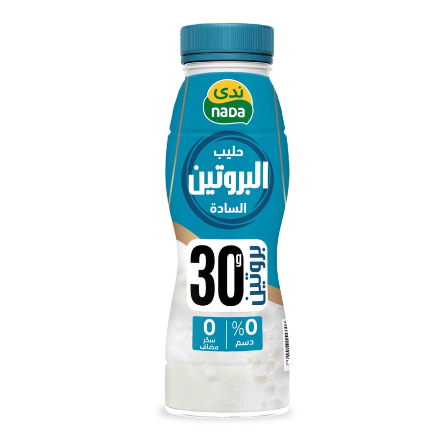 ندى حليب البروتين السادة 320مل