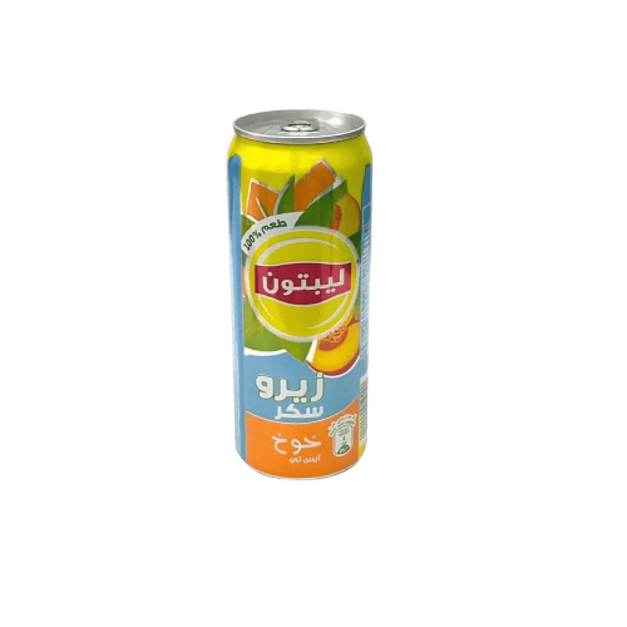 ليبتون ايس تي خوخ زيرو 240 مل