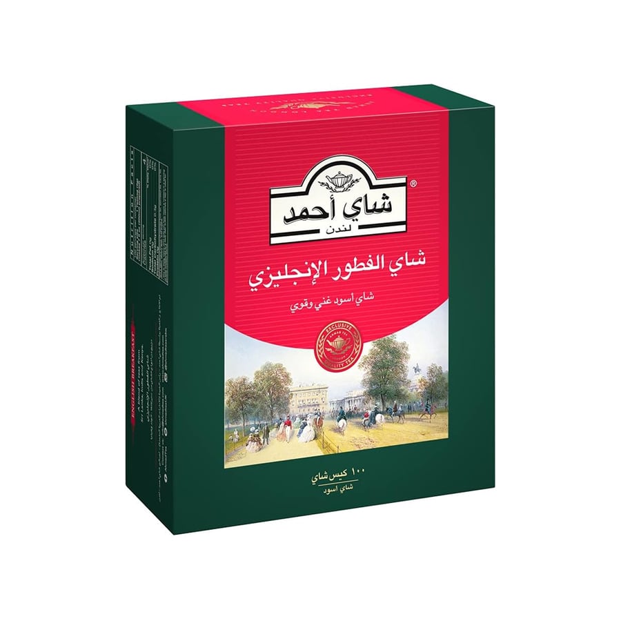 أحمد شاي الافطار الانجليزي 100 كيس