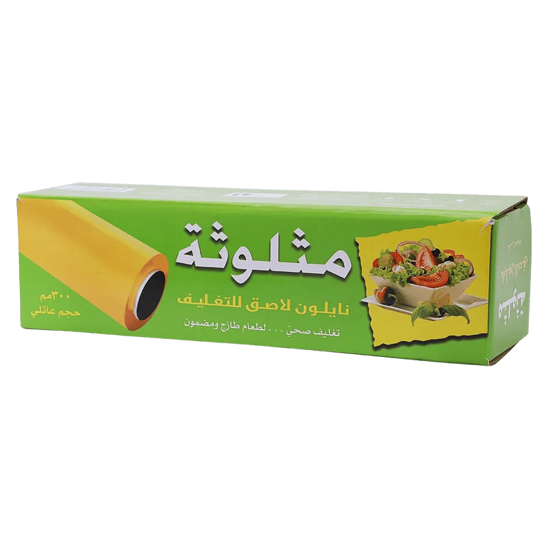 مثلوثة بلاستيك تغليف 30سم×200 متر