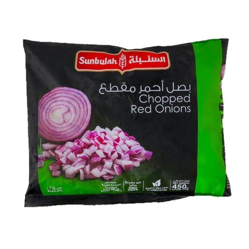 السنبلة بصل أحمر مقطع 450غ