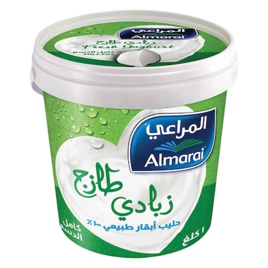 المراعي زبادي كامل الدسم 1 كغ
