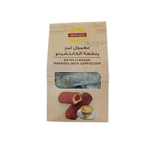 سنابل الشهد معمول اصابع تمر بنكهة الكابتشينو 200غ