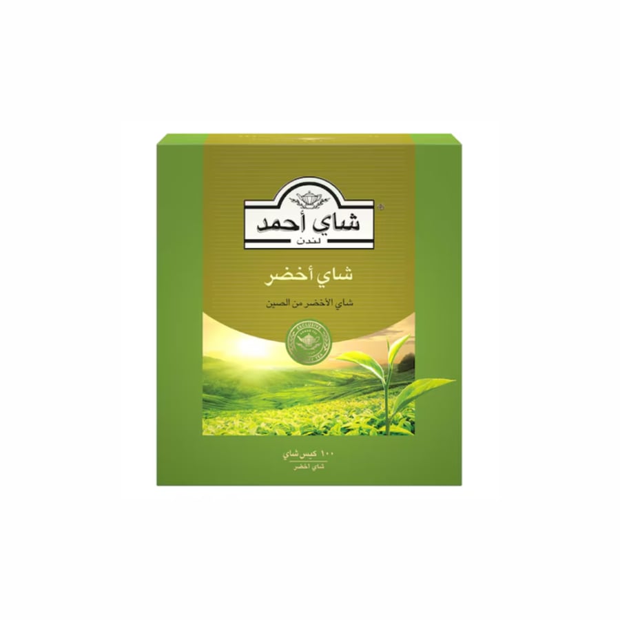 شاي أحمد أخضر 100 كيس