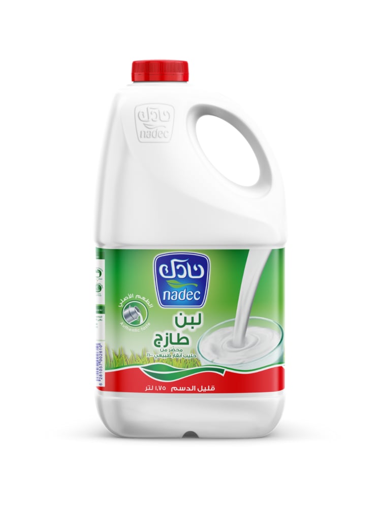 نادك لبن قليل الدسم 1.75 لتر