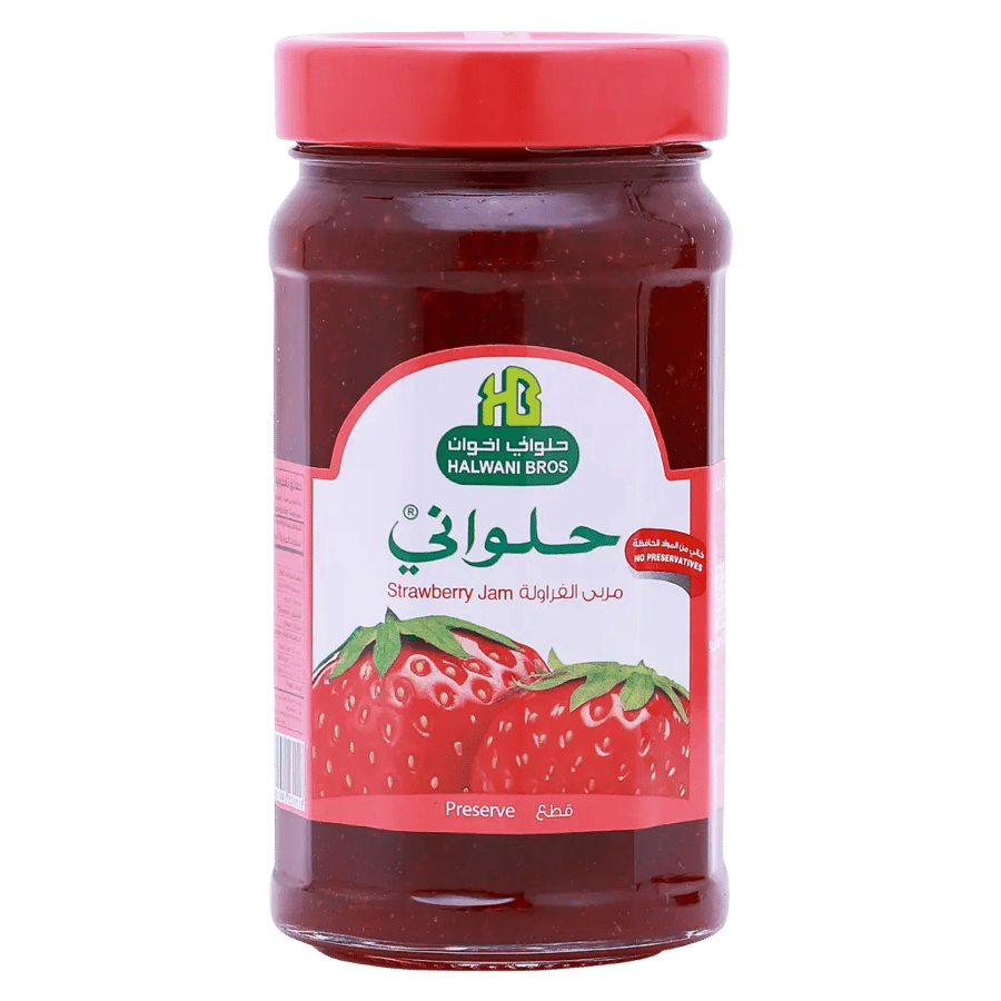حلواني مربى فراولة قطع 400غ