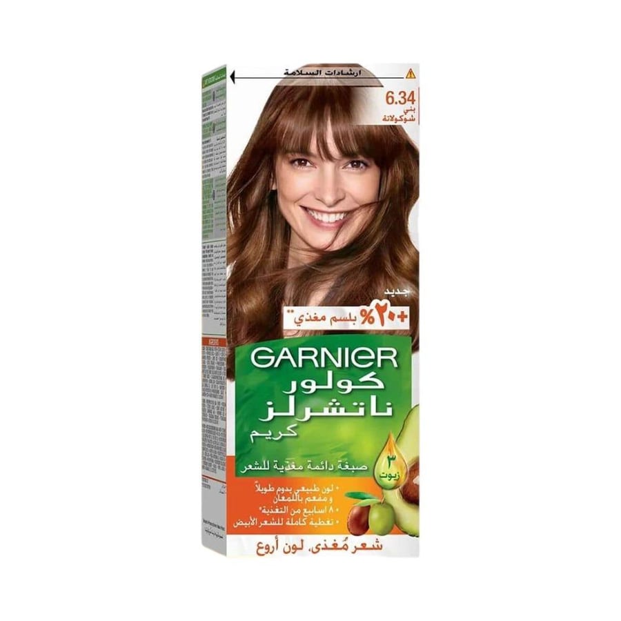 Garnier Color Naturals – Chocolate Brown Hair Dye 6.34