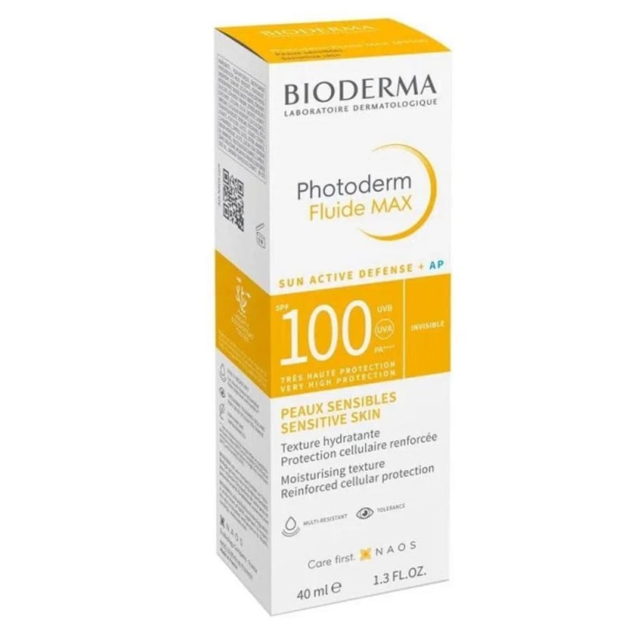Photoderm Fluid Sunscreen SPF 100 for sensitive skin from Bioderma - 40 ml