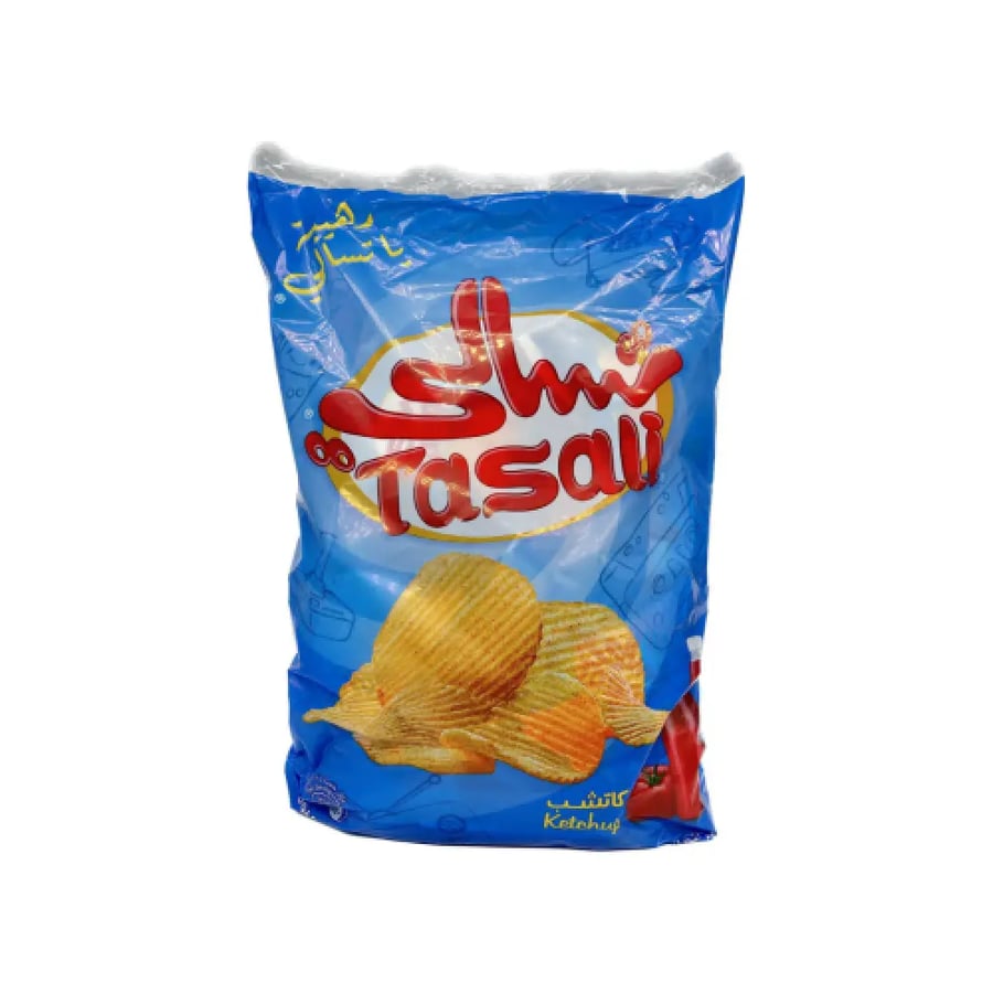 Potato snack bag 12 pieces - ketchup - 25 grams