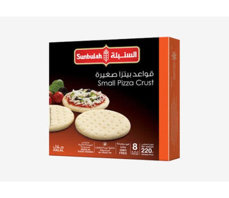 قواعد البيتزا صغيرة  8 قطع السنبلة