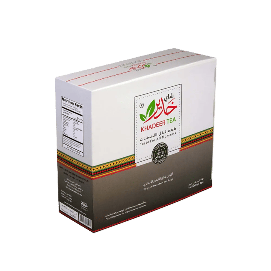 English breakfast tea bags 100
