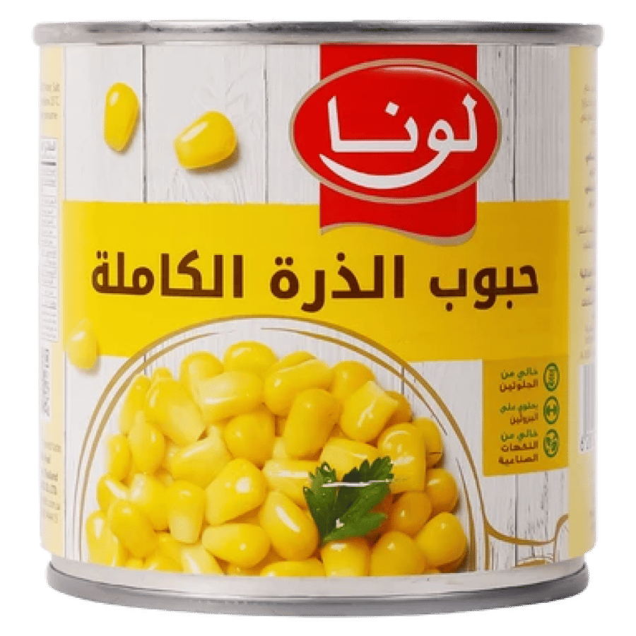حبوب الذرة لونا 340 جم