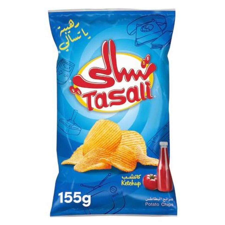 تسالي بطاطس بالكاشتب -155جم-