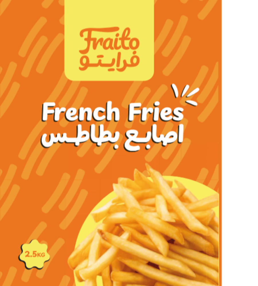 اصابع بطاطس فرايتو 2.5كيلو