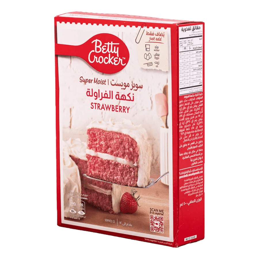 خليط كيك بنكهة الفراولة 500 غم