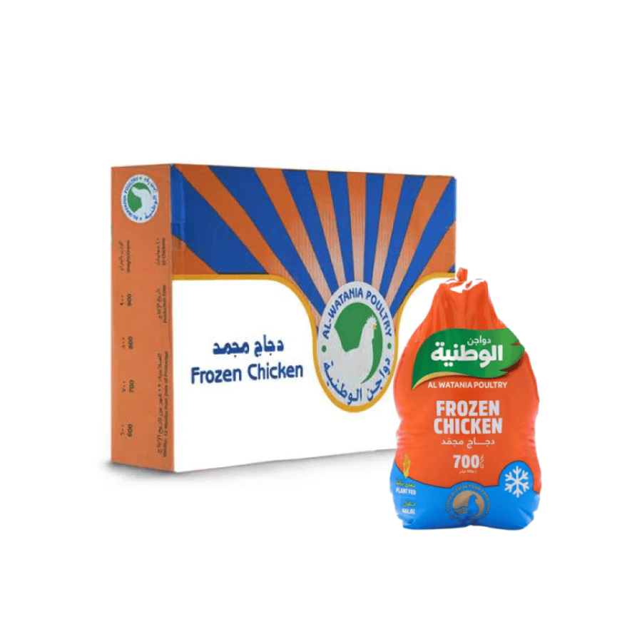 دجاج مجمد الوطنية وزن  -700جرام -