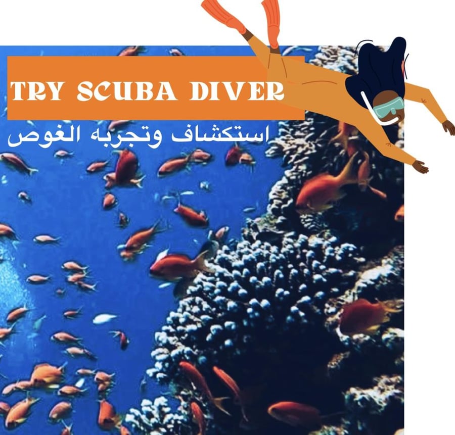 استكشاف وتجربه الغوص - TRY SCUBA DIVER