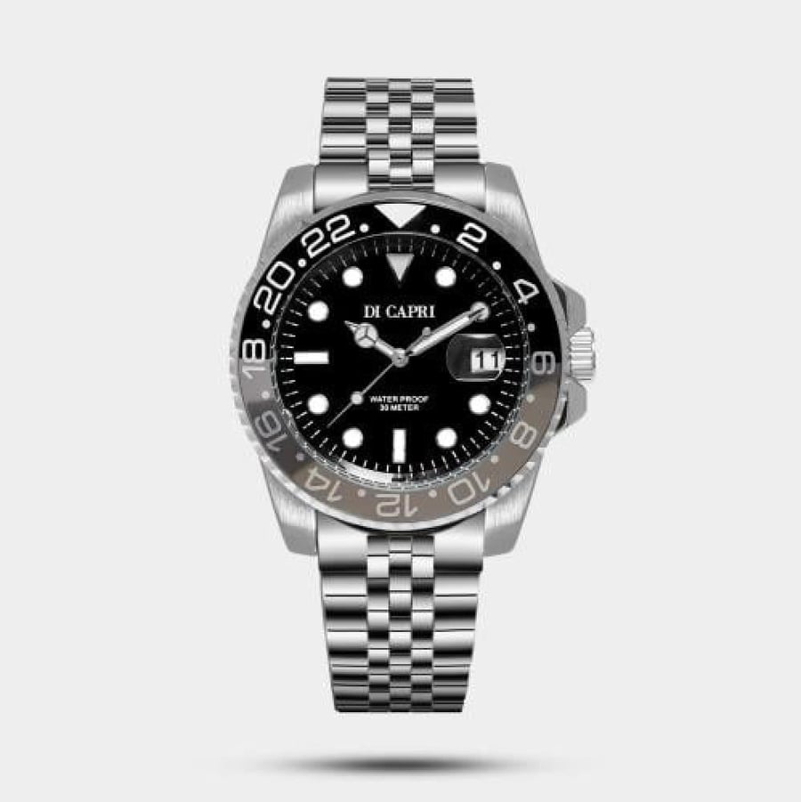 ساعة دي كابري GMT رجاليMen's De Capri GMT Watch