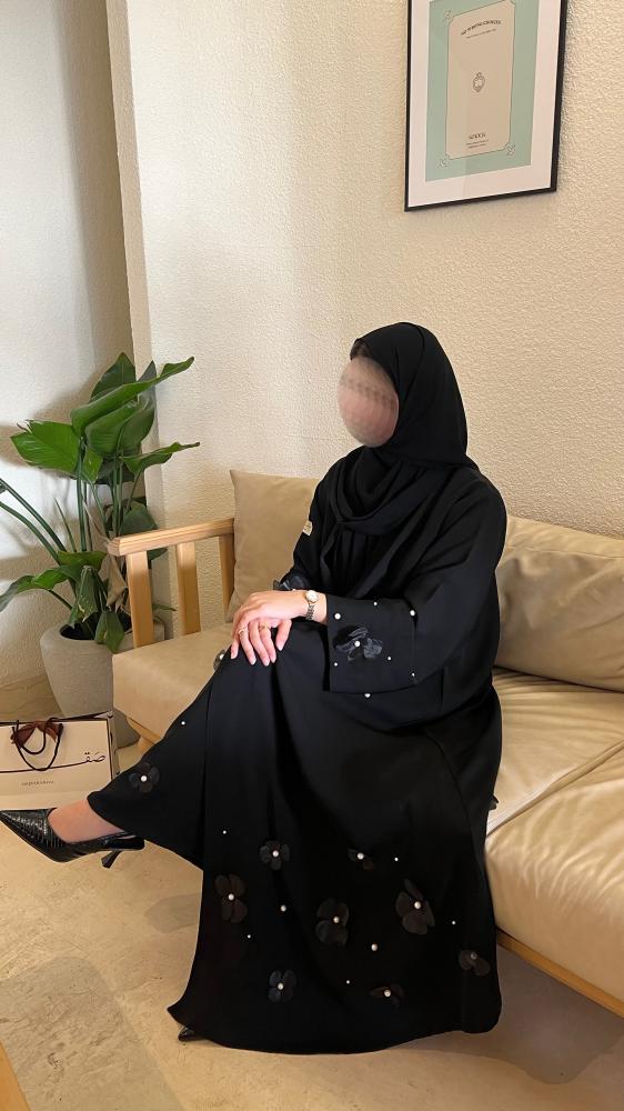عباية ورد