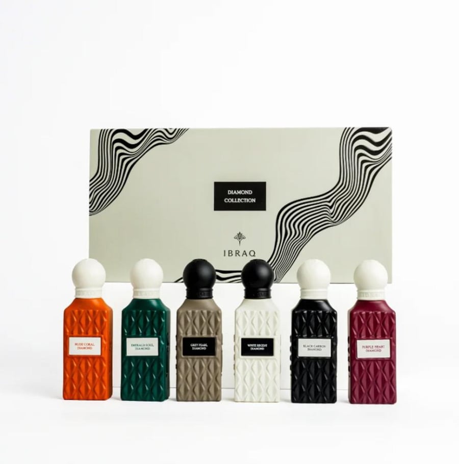 Ibraq luxury Mini Diamond perfume collection 10ml for gifts and event