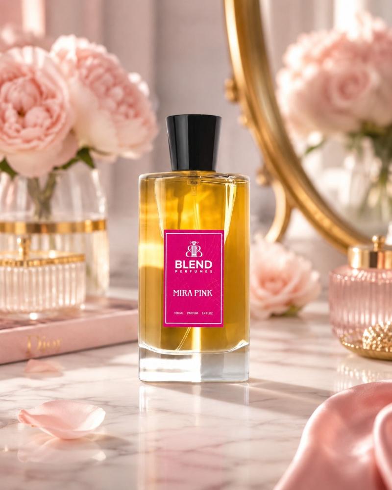 عطر ميرا بينك للنساء  من برفيومز بلند | أنوثة رومانسية ناعمة 100 مل