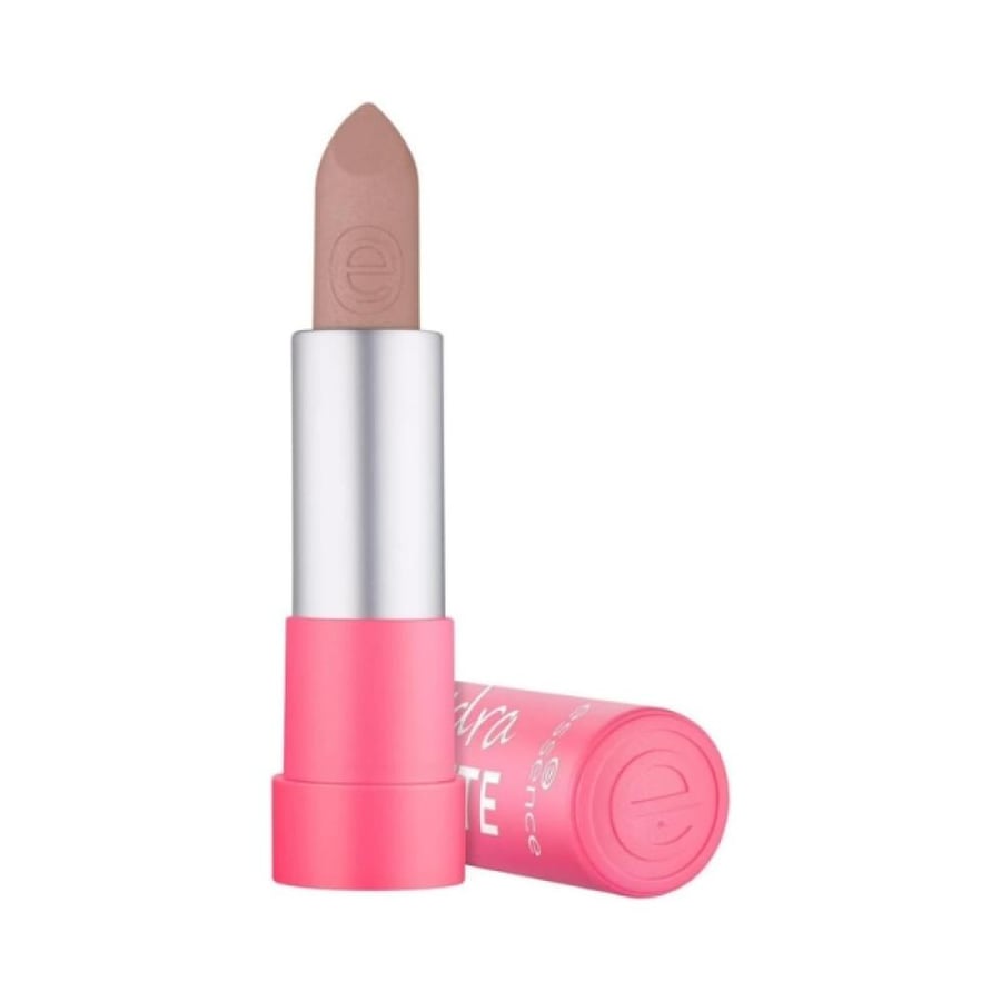 Essence Hydra Matte Lipstick Brown 402 – a matte brown lipstick with a long-lasting, hydrating formula and high staying power.